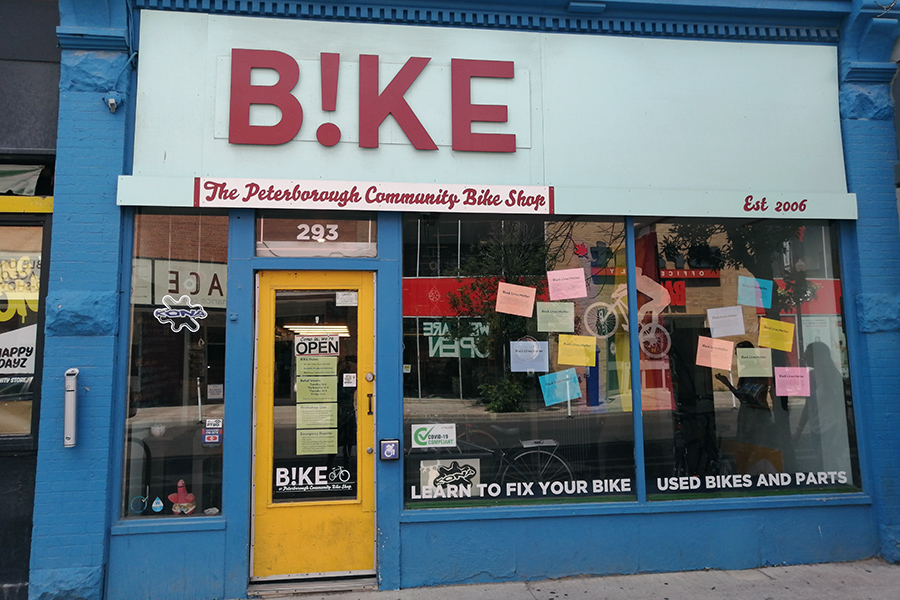 the hub community bike shop