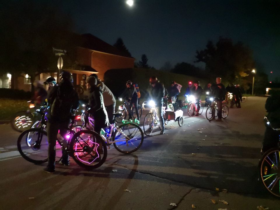 glow ride bike light
